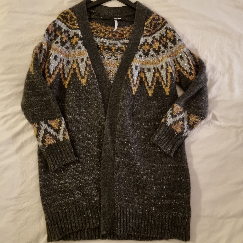 Tweed Knit Cardigan